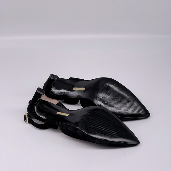 LOUISE ET CIE SUEDE LO ESPERANCE SLINGBACK PUMPS - Picture 3 of 5